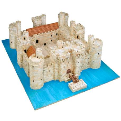 Maqueta Aedes Ars 1014 Castillo Bodiam Castle para montar en ladrillos