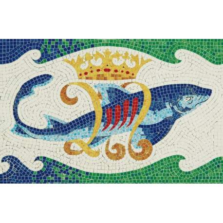 Mosaico en kit Delfín (Gaudí) Aedes Ars