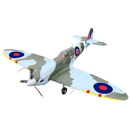 Avión Spitfire Dynam con tren retráctil versión PNP Rc Electrico