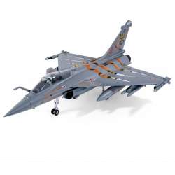 Jet Dassault Rafale 64mm EDF PNP kit - Grey/Tiger - FMS