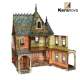 Casa de muñecas Victoriana montada Keranova Clever Paper